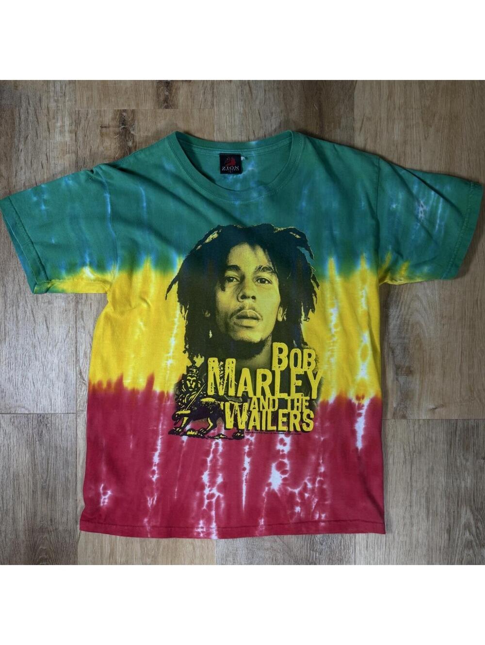 Bob Marley & The Wailers Tie-Dye Tee – Multicolor (L/M)